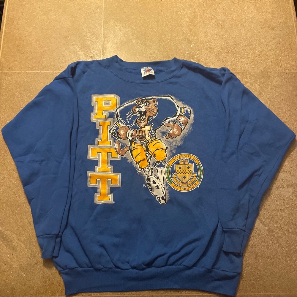 University of Pittsburgh Pitt Panthers Vintage sweatshirt crewneck